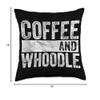 Funny Dog Lover Apparel Pet Owner Shirt Coffee And Whoodle Throw Pillow view 4