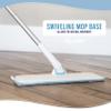 Don Aslett's Ultimate Cleaning Set | Includes 3 Cleaning Cloths, 15" Machine Washable Microfiber Mop Pad, Hard Bristle Brush, Scrubbing Pad, Grout Brush, and Collapsible Bucket for Bathroom or Kitchen view 4