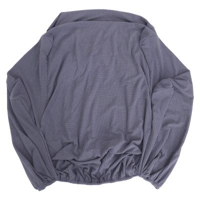 1pc Universal Chair Cover Couch Covers Grey Stretch Armchair Plush Couch Recliner s for Reclining Anti- Sofa Polyester Elastic Band Individual
