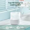Pharata Humidifiers for Bedroom Large Room, 2.5L Cool Mist Humidifier with Essential Oil Diffuser, Top Fill Humidifier for Baby, Home, Plant, Ultrasonic Humidification for whole house, Auto Shut-Off view 2