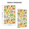 Jungle Animals Tiger Koala Giraffe Cute Blank Cover Wall Plate 1-Gang,Decorative Single Blank Switch Plate Cover For Kids Teens Boys Girls Room Decor 4.50" X 2.76"Inch view 4