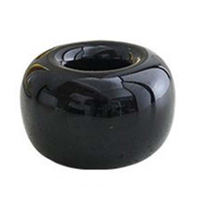 YUANstore Novel Donut Ceramic Toothbrush Holder Base Frame Storage Rack Bathroom Shower Tooth Brush Stand Shelf