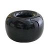 YUANstore Novel Donut Ceramic Toothbrush Holder Base Frame Storage Rack Bathroom Shower Tooth Brush Stand Shelf view 1