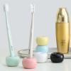 YUANstore Novel Donut Ceramic Toothbrush Holder Base Frame Storage Rack Bathroom Shower Tooth Brush Stand Shelf view 4