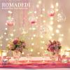 40 Pcs Hanging Tealight Holders Globes: Romadedi Fillable Acrylic Bulk Hanging Tea Light Ball, Bulb 3.15'' Ornaments Fillable for Party Wedding Centerpiece Christmas Home Decorations DIY view 4