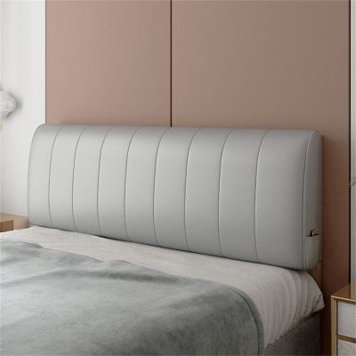 ZZYK Headboard Full Size Leather Wedge Headboard for Anti-Collision Cushions Soft Case Home Bedroom Headboard Cushion Modern Upholstered Headboard,C,No headboard 78.7"/200cm