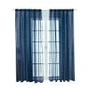 Homoyoyo Rod Drapes White Sheer Curtains Sheer Voile See Through Window Curtain Sheer Curtains 78 inch Length Small Window Tulle Curtain Household Single Sided Girl view 1