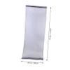 Homoyoyo Rod Drapes White Sheer Curtains Sheer Voile See Through Window Curtain Sheer Curtains 78 inch Length Small Window Tulle Curtain Household Single Sided Girl view 3