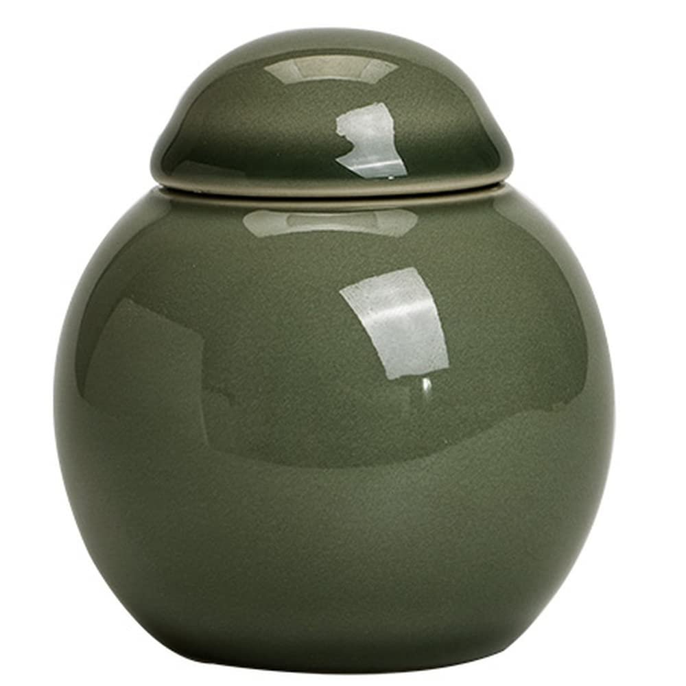 2.8inch Portable Tea Caddy Household Sealed Tea Jar Ceramic Storage Tea Cans Tea Set