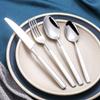 32-Piece Silverware Set for 8, Stainless Steel Flatware Cutlery Tableware for Home, Modern Ergonomic Eating Utesils, Mirror Polished, Dishwasher Safe view 1