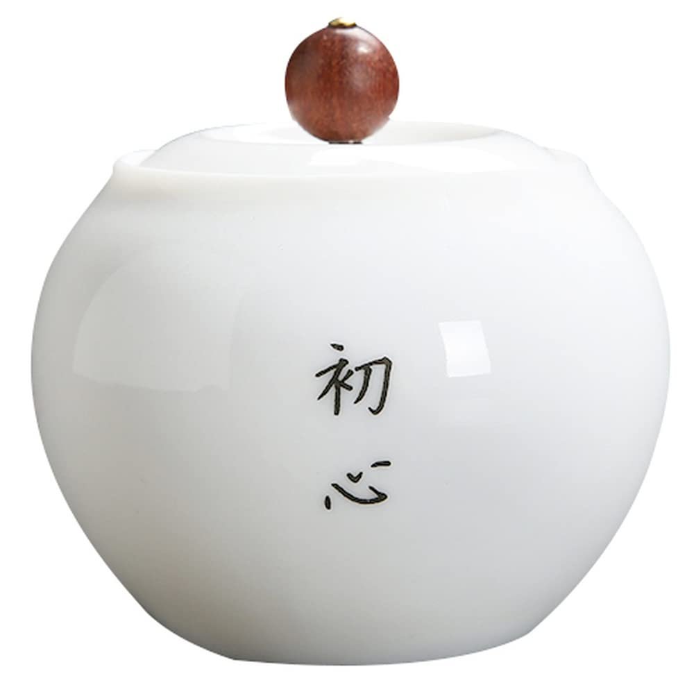 3.3inch Porcelain Tea Sealed Storage Jar Portable Puer Tea Caddy Kung Fu Tea Set