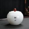 3.3inch Porcelain Tea Sealed Storage Jar Portable Puer Tea Caddy Kung Fu Tea Set view 2