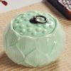 5.5inch Ceramic Lotus Tea Jar Household Sealed Tea Caddy Kung Fu Tea Set Tea Ceremony view 2