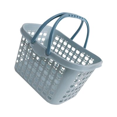 Hemoton Shopping Basket Handle Fruit Picking Container for Kitchen Storage for Picnics and Family Gatherings Versatile Shopping Basket for Fruits and Snacks