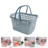 Hemoton Shopping Basket Handle Fruit Picking Container for Kitchen Storage for Picnics and Family Gatherings Versatile Shopping Basket for Fruits and Snacks view 2