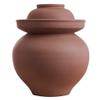 QPZK Traditional Chinese Porcelain Pickle Jar,Ceramic Fermentation Crock Pickling Pot,Ceramic Fermenting Jar With Water Seal Airlock Lid Stoneware Fermenter for Kimchi Sa 4KG view 1