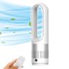 SABYDICAR Bladeless Tower Fan Floor Fans Electric Table Cooling Fan Remote Household Tower Fans,8 Speeds Standing Fan,Smart Timer Oscillating Fan (Silver, 18inch-cold) view 1