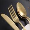 IKXO Silverware Set for 6 Flatware Set 18/10 Stainless Steel Royal Luxury Antique Style Cutlery Set Mirror Polished with 24 Pieces for Home Kitchen Party Restaurant view 4