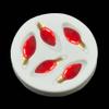 3D Light Bulb Fondant Silicone Molds for Chocolate Candy Clay Cake Decorating (5 Bulbs 26g) view 1