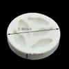 3D Light Bulb Fondant Silicone Molds for Chocolate Candy Clay Cake Decorating (5 Bulbs 26g) view 2