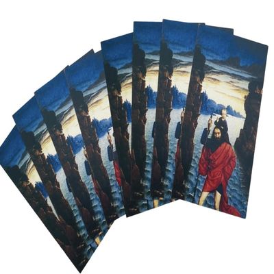 Westmon Works St Christopher Holy Card Set Prayer on Back Patron Saint of Travel, Pack of 10