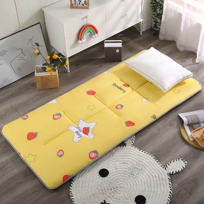 zyhfcfff-sd Japanese Floor Futon Mattress, Tatami Floor Mat Portable Camping Mattress Kids Sleeping Pad Foldable Roll Up Floor Lounger Pillow Bed Twin Size (Color : Type A, Size : 1 * 2m)