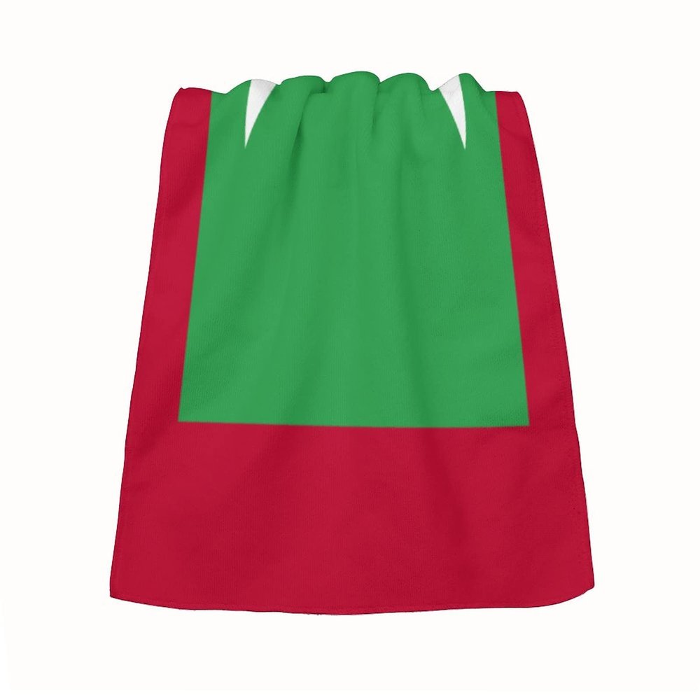 Zoopasa Maldives Flag Hand Towels for Aldult and Children Small Bath Towels Soft Guest Face Towel Bathroom Fingertip Towels Thin Kitchen Tea Dish Towels 14x28 in