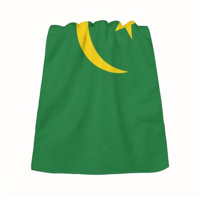 Zoopasa Mauritania Flag Hand Towels for Aldult and Children Small Bath Towels Soft Guest Face Towel Bathroom Fingertip Towels Thin Kitchen Tea Dish Towels 14x28 in
