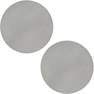 2 Pack 51mm Coffee Portafilter Puck Screen,Reusable 1.7mm Thickness Coffee Filter Mesh Plate for Espresso Portafilter Filter Basket (51mm,100m)