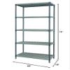 Quantum Storage Systems WR74-1848WPM-5 Wire Plastic Mat Shelving Unit, Carbon Steel, Epoxy Coated, Green/Polymer, NSF view 2