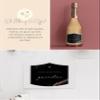 JoliCoon Pregnancy Announcement Wine Label, You're Going to Be a Grandma view 3