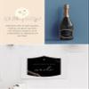 JoliCoon Pregnancy Announcement Wine Label, You're Going to Be an Uncle view 4