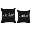 Motorcyclists Motorbikes Motorbiker Motor-Rider Motorcycle Throw Pillow view 3