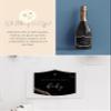 JoliCoon Pregnancy Announcement Wine Label, We're Having a Baby view 4