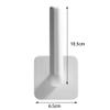 Kitchen Self-Adhesive Accessories Under Cabinet Paper Roll Rack Towel Holder Tissue Hanger Storage Rack Wall Shelf,White,China view 2