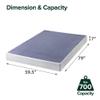 Zinus 7 Inch Queen Metal Smart Box Spring with Quick Assembly, Mattress Foundation, Strong Metal Frame, Easy Assembly view 3