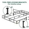 Zinus 9 Inch California King Metal Smart Box Spring with Quick Assembly, Mattress Foundation, Strong Metal Frame, Easy Assembly view 4
