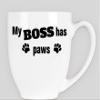 14 oz Bistro Mug My Boss view 1