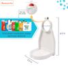 Besuerte Laundry Soap Catcher Tray - Laundry Cup Holder and Drip Tray, Detergent Dispenser for Laundry Room, Organizer, Fasten Securely No Spill2 Pack, White view 3