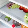 16 Pcs Refrigerator Liners Mats Washable, Refrigerator Mats Liner Waterproof Oilproof, Shinywear Fridge Liners for Shelves, Cover Pads for Freezer Glass Shelf Cupboard Cabinet Drawer (16 Clear) view 1