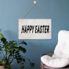 Wooden Signs, Rustic Happy Easter Sign Plaque Pianted Quote Home Decor Farmhouse Garden Outdoor Wall Art 10"x16", view 4
