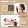 Lady Rechargeable Personal Fan with 3 Speeds, Quiet Portable Mini Cooling Desk Fan - Safe for Girls & Women - Black Rhinestones view 4