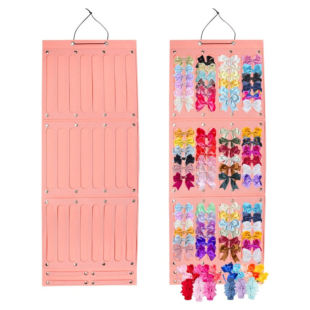 Aosome Hair Bows Holder Organizer Extra Large Capacity Headband Holder Organizer Hair Clips Holder