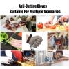 CXKJP Steel Ring Cut Resistant Gloves for Kitchen Restaurant Cutting Meat and Killing Fish to Remove Oyster Shell (Size : XL/A Pack of one) view 3