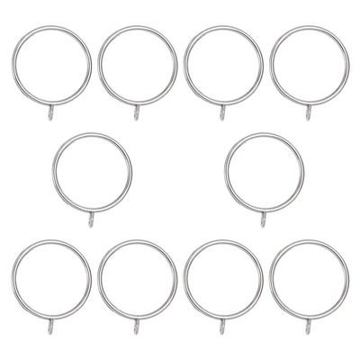 10pcs Curtain Ring Curtain Circles Stainless Steel Curtain Circle Curtain Fixing Ring Hanging Roman Rod Rings Curtain Rod Rings Roman Rings Household Curtain Circle Drapery Rings