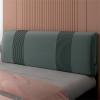 ZZYK Upholstered Headboards, Fleece Fabric Headboard Soundproof Peel and Stick Headboards for Queen Size Bed, Dorm Bed Bench Bedroom Headboard Full Size,F,No headboard 62.9"/160cm view 1