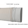 ZZYK Upholstered Headboards, Fleece Fabric Headboard Soundproof Peel and Stick Headboards for Queen Size Bed, Dorm Bed Bench Bedroom Headboard Full Size,F,No headboard 62.9"/160cm view 3