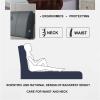 ZZYK Bed Backboard King, Headboard Bedside Cushion Soft Headboard Large Upholstered Headboard Cushion Bed Backboard for Bench Bedroom Headboard Full Size,B,No headboard 62.9"/160cm view 3