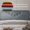 ZZYK Bed Backboard King, Headboard Bedside Cushion Soft Headboard Large Upholstered Headboard Cushion Bed Backboard for Bench Bedroom Headboard Full Size,B,No headboard 62.9"/160cm view 4