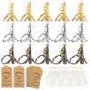 BUYWUMORE 15 Sets Paris Party Favors Eiffel Tower Shape Keyring Retro Adornment French Souvenirs Keychains French Theme Party A Day in Paris Parisian Tea Garden Supplies for Girl Women Birthday Gift view 1